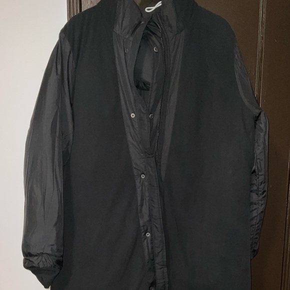 Hollister puffer parka coat with zipper - Picture 4 of 5